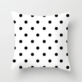 Sofa cushion cover (Option: White-45X45cm)